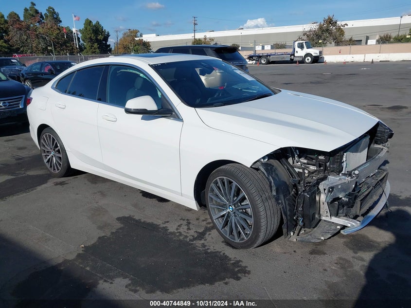 2022 BMW 228 GRAN COUPE VIN WBA53AK09N7J96144 — COPART salvage auction photo