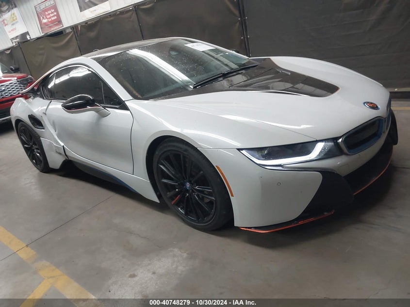 2019 BMW I8 VIN WBY2Z4C58K7D65728 — COPART salvage auction photo