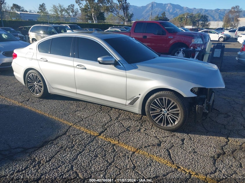 2019 BMW 530E VIN WBAJA9C58KB399273 — COPART salvage auction photo