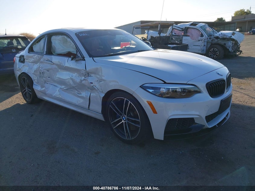 2019 BMW M240I VIN WBA2J5C58KVC07817 — COPART salvage auction photo