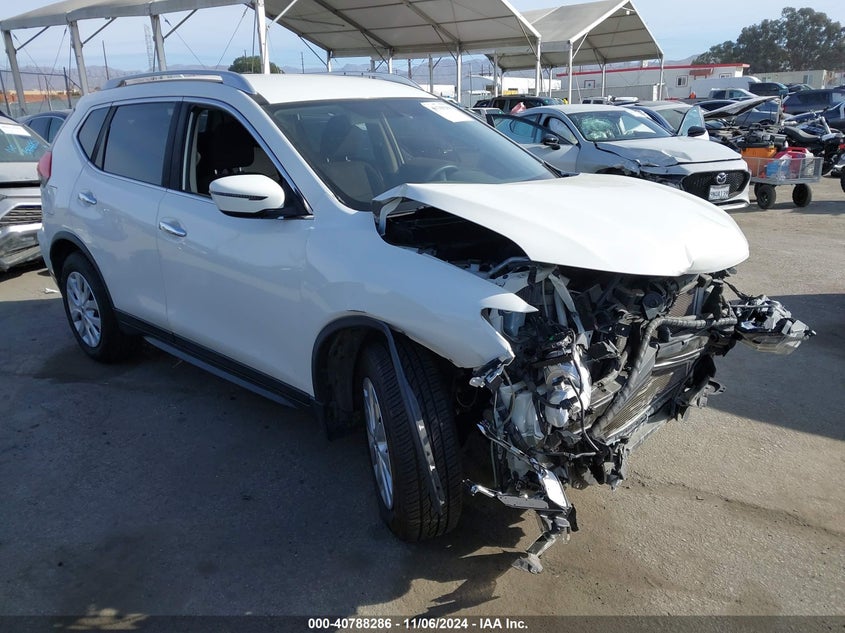 2017 Nissan Rogue sport VIN JN8AT2MT5HW134382 IAAI salvage auction — FRONT END, Salvage (California), sold $500 on 2026-07-15 (photo 1)