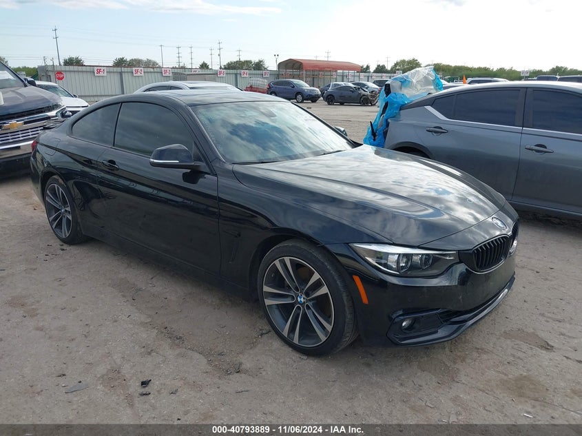 2020 BMW 430I VIN WBA4W3C09LAG91735 — COPART salvage auction photo