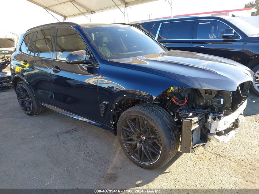 2024 BMW X5 M VIN 5YM13ET08R9U02384 — COPART salvage auction photo