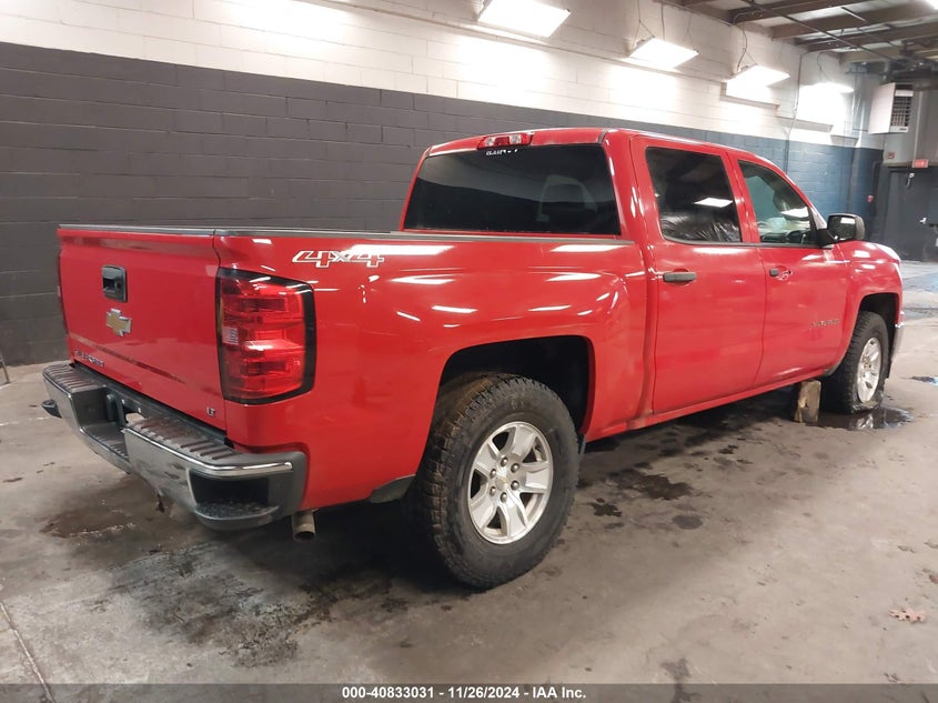 2014 Chevrolet Silverado 1500 VIN 3GCUKREC2EG506547 IAAI salvage auction — THEFT, Salvage Title, sold $5,700 on 2026-07-05 (photo 4)