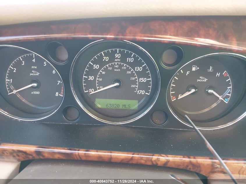2005 Jaguar Xj series VIN SAJWA79C85SG43791 IAAI salvage auction — LEFT SIDE, Salvage (Texas), sold $1,000 on 2026-07-09 (photo 7)