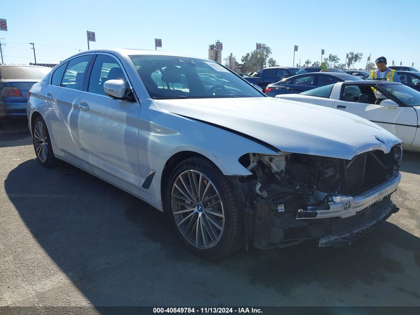 2018 BMW 530E VIN WBAJA9C59JB250613 — COPART salvage auction photo