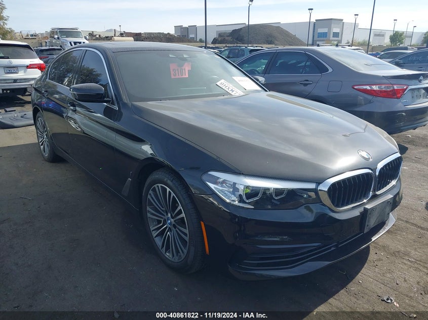 2019 BMW 530E VIN WBAJA9C5XKB389649 — COPART salvage auction photo