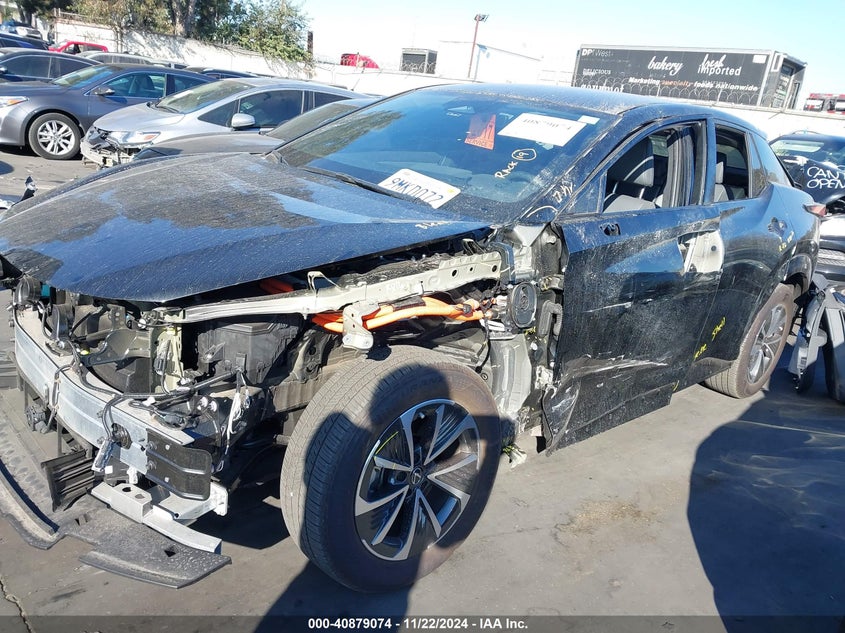 2024 Lexus Rz 300e VIN JTJABABB2RA002999 IAAI salvage auction — LEFT FRONT, Salvage Title, sold $12,025 on 2026-08-26 (photo 2)