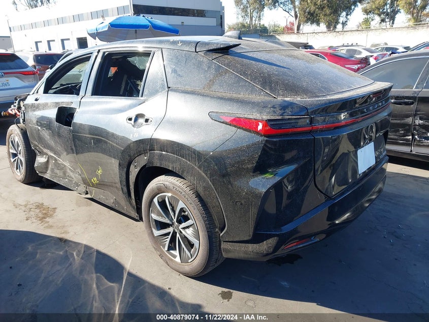 2024 Lexus Rz 300e VIN JTJABABB2RA002999 IAAI salvage auction — LEFT FRONT, Salvage Title, sold $12,025 on 2026-08-26 (photo 3)