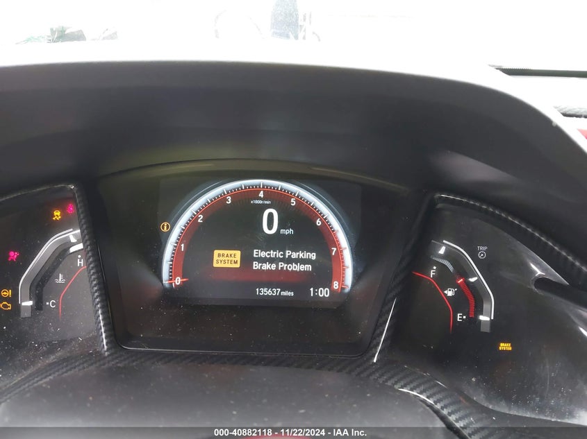 2018 Honda Civic VIN 2HGFC1E50JH701292 COPART salvage auction — Front End, Salvage (Iowa), sold $4,300 on 2025-01-06 (photo 7)