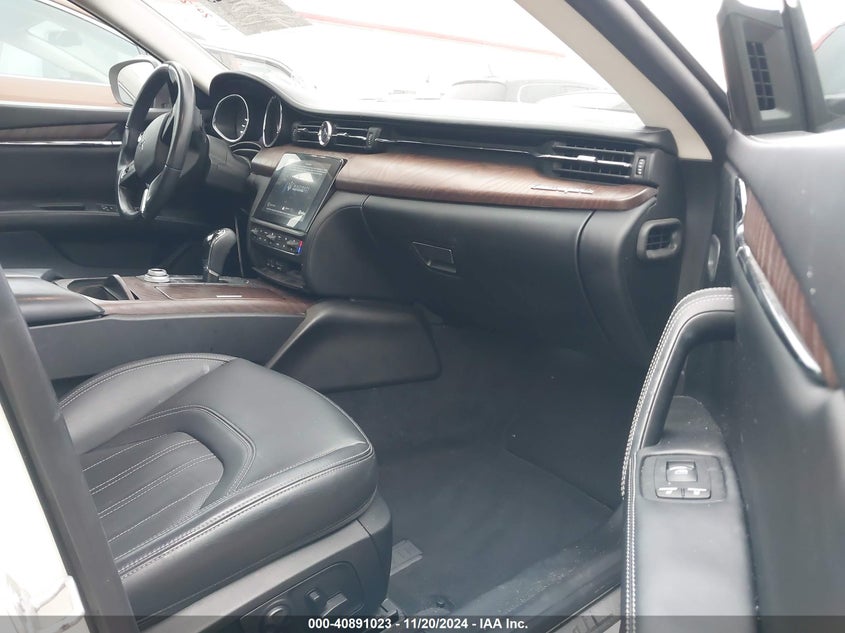 2018 MASERATI QUATTROPORTE VIN ZAM56YPA1J1281654 COPART salvage auction — Front End, Salvage (North Carolina), sold $11,375 on 2025-01-29 (photo 5)