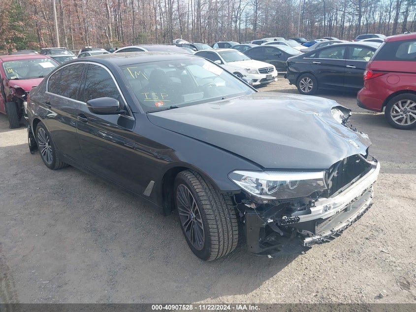 2019 BMW 530I VIN WBAJA7C54KG910064 — COPART salvage auction photo