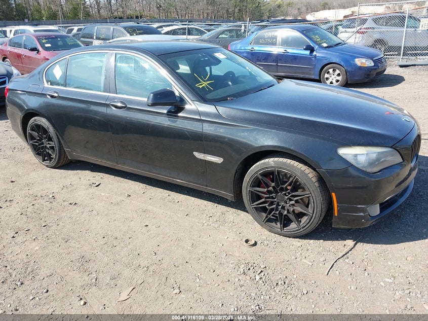 2011 BMW 7 series VIN WBAKC6C59BC395045 IAAI salvage auction — FRONT & REAR, Bill Of Sale (New York), sold $550 on 2026-08-04 (photo 1)