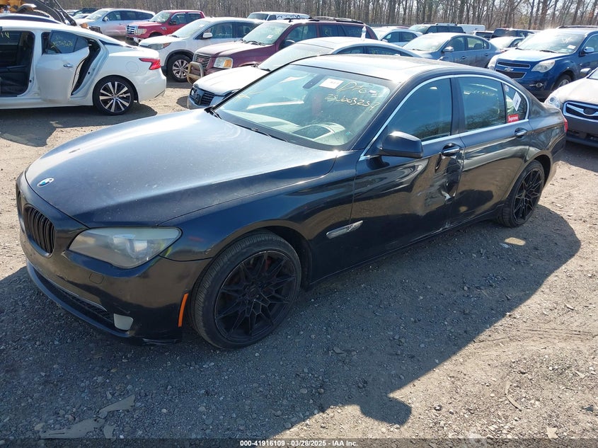 2011 BMW 7 series VIN WBAKC6C59BC395045 IAAI salvage auction — FRONT & REAR, Bill Of Sale (New York), sold $550 on 2026-08-04 (photo 2)