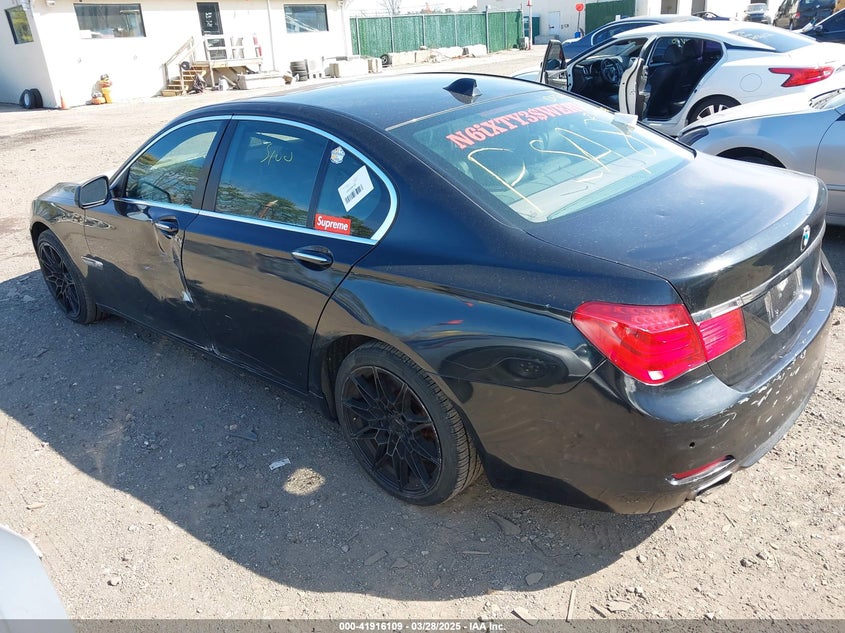 2011 BMW 7 series VIN WBAKC6C59BC395045 IAAI salvage auction — FRONT & REAR, Bill Of Sale (New York), sold $550 on 2026-08-04 (photo 3)