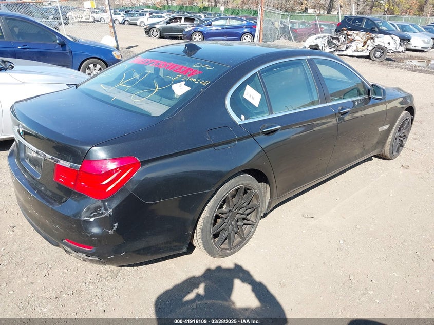 2011 BMW 7 series VIN WBAKC6C59BC395045 IAAI salvage auction — FRONT & REAR, Bill Of Sale (New York), sold $550 on 2026-08-04 (photo 4)
