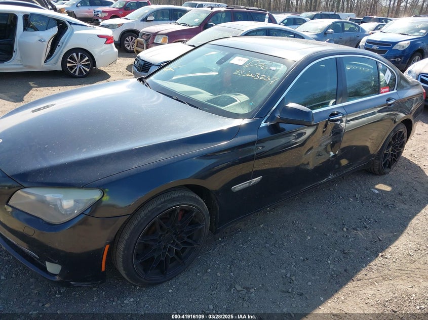 2011 BMW 7 series VIN WBAKC6C59BC395045 IAAI salvage auction — FRONT & REAR, Bill Of Sale (New York), sold $550 on 2026-08-04 (photo 6)