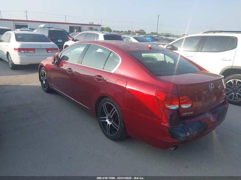 2010 Lexus Gs 350 VIN JTHBE1KS4A0048678 IAAI salvage auction — REAR END, Original (Texas), sold $675 on 2026-07-20 (photo 3)