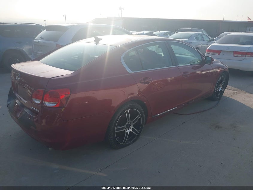 2010 Lexus Gs 350 VIN JTHBE1KS4A0048678 IAAI salvage auction — REAR END, Original (Texas), sold $675 on 2026-07-20 (photo 4)