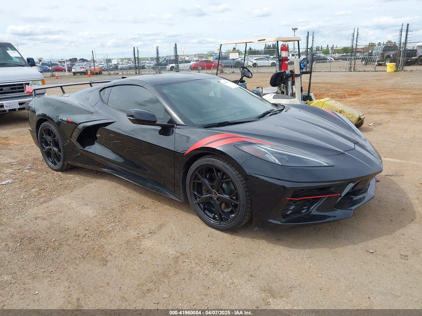 2022 Chevrolet Corvette stingray VIN 1G1YA2D45N5109713 — IAAI salvage auction photo