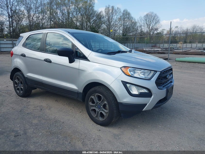 2018 Ford Ecosport VIN MAJ6P1SL4JC196050 IAAI salvage auction — REAR END, Salvage Title, sold $625 on 2026-07-22 (photo 1)