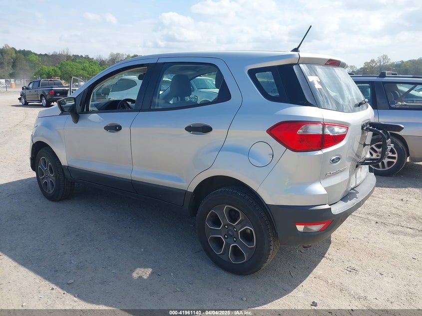 2018 Ford Ecosport VIN MAJ6P1SL4JC196050 IAAI salvage auction — REAR END, Salvage Title, sold $625 on 2026-07-22 (photo 3)