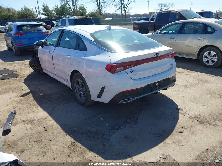 2021 Kia K5 VIN 5XXG14J23MG015647 IAAI salvage auction — FRONT END, Salvage (Indiana), sold $2,200 on 2026-07-14 (photo 3)
