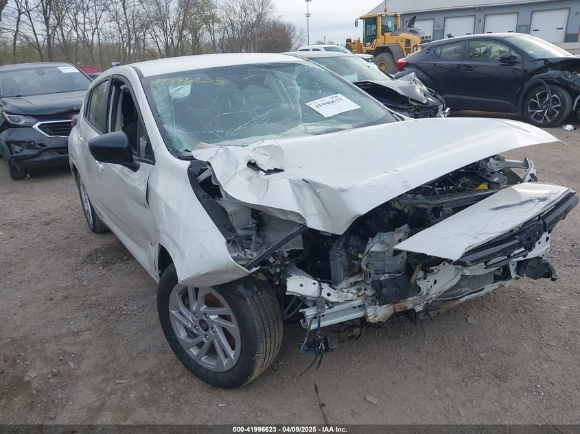 2024 Subaru Impreza VIN JF1GUABC5R8293382 IAAI salvage auction — FRONT END, Salvage Title, sold $675 on 2026-07-22 (photo 1)