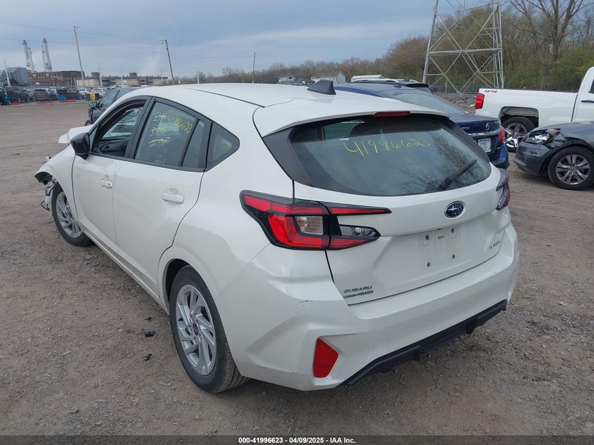 2024 Subaru Impreza VIN JF1GUABC5R8293382 IAAI salvage auction — FRONT END, Salvage Title, sold $675 on 2026-07-22 (photo 3)