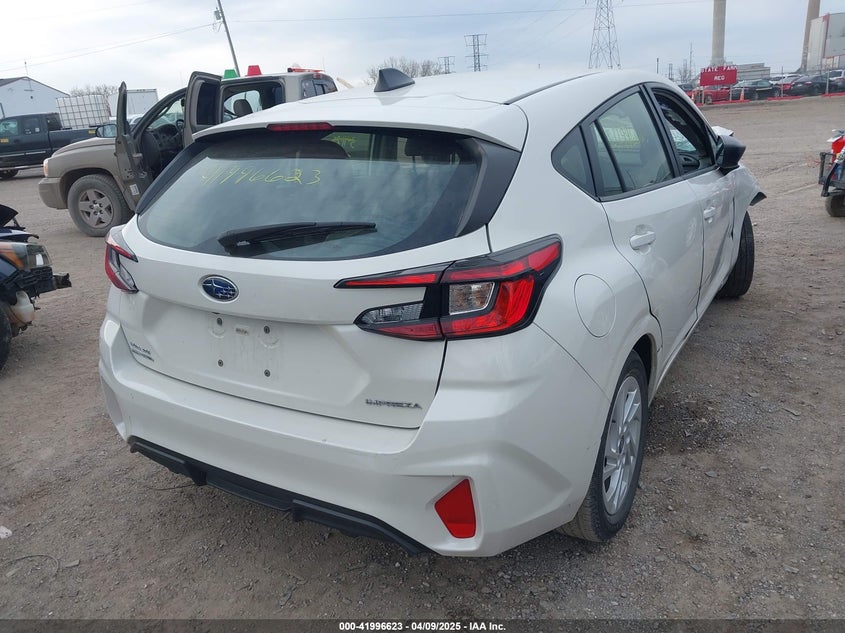 2024 Subaru Impreza VIN JF1GUABC5R8293382 IAAI salvage auction — FRONT END, Salvage Title, sold $675 on 2026-07-22 (photo 4)