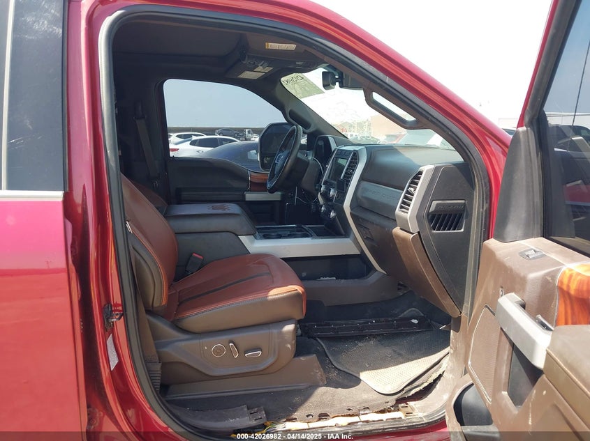 2019 Ford F350 VIN 1FT8W3DT5KEE40647 IAAI salvage auction — LEFT REAR, Salvage (Oklahoma), sold $16,800 on 2026-07-29 (photo 7)