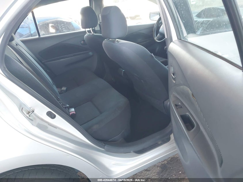2012 Toyota Yaris VIN JTDBT4K39CL015100 IAAI salvage auction — REAR END, Salvage Title, sold $1,250 on 2026-07-21 (photo 8)