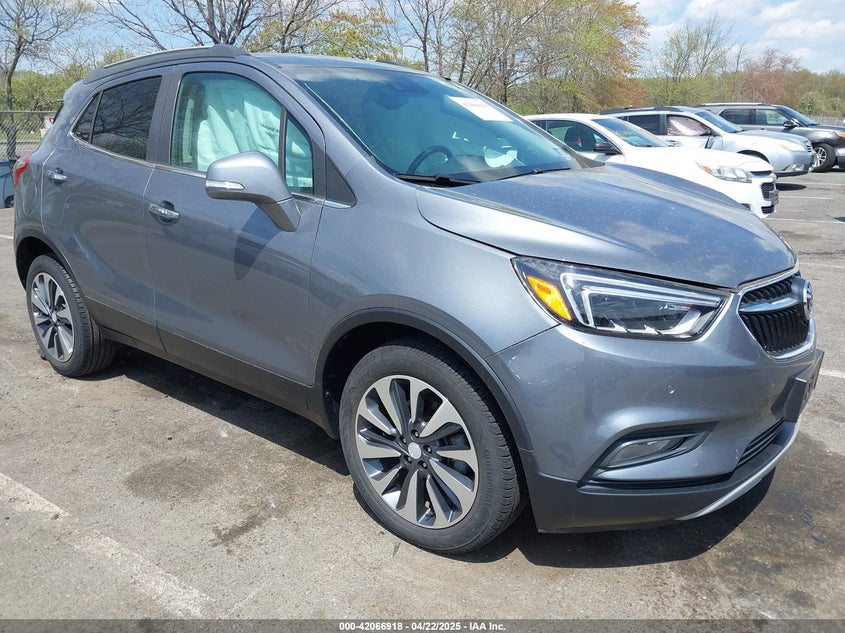 2019 Buick Encore VIN KL4CJCSMXKB940285 COPART salvage auction — Front End, Salvage (New Jersey), sold $3,500 on 2025-06-07 (photo 1)