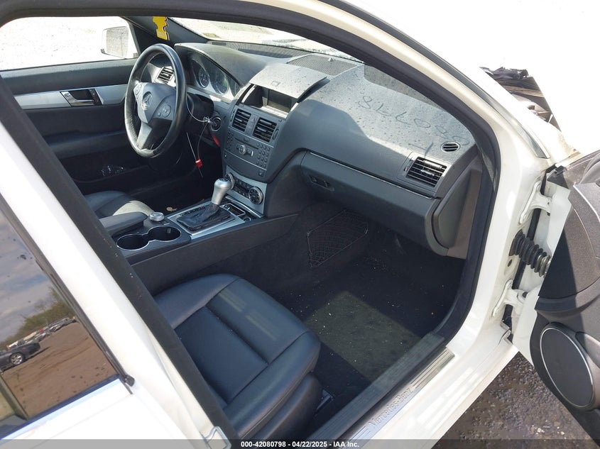 2011 Mercedes-benz C-klasse VIN WDDGF8BB4BR166147 IAAI salvage auction — FRONT END, Clear (Virginia), sold $300 on 2026-07-14 (photo 5)