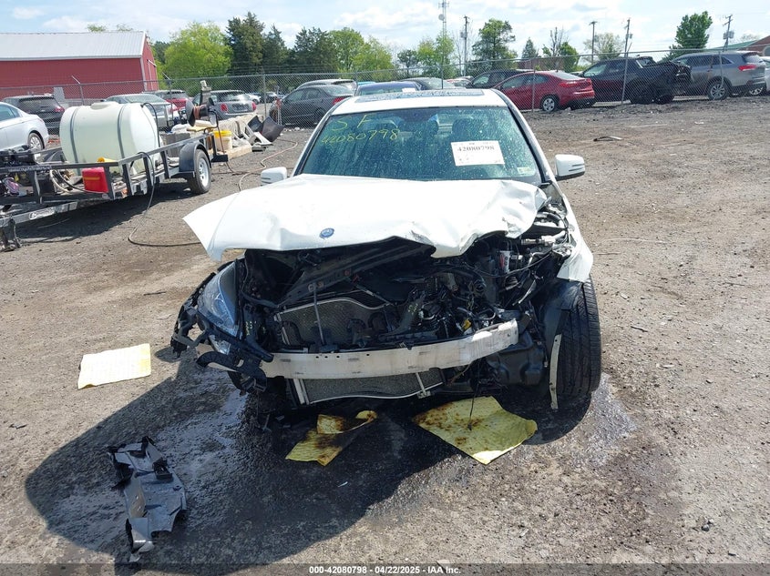2011 Mercedes-benz C-klasse VIN WDDGF8BB4BR166147 IAAI salvage auction — FRONT END, Clear (Virginia), sold $300 on 2026-07-14 (photo 6)