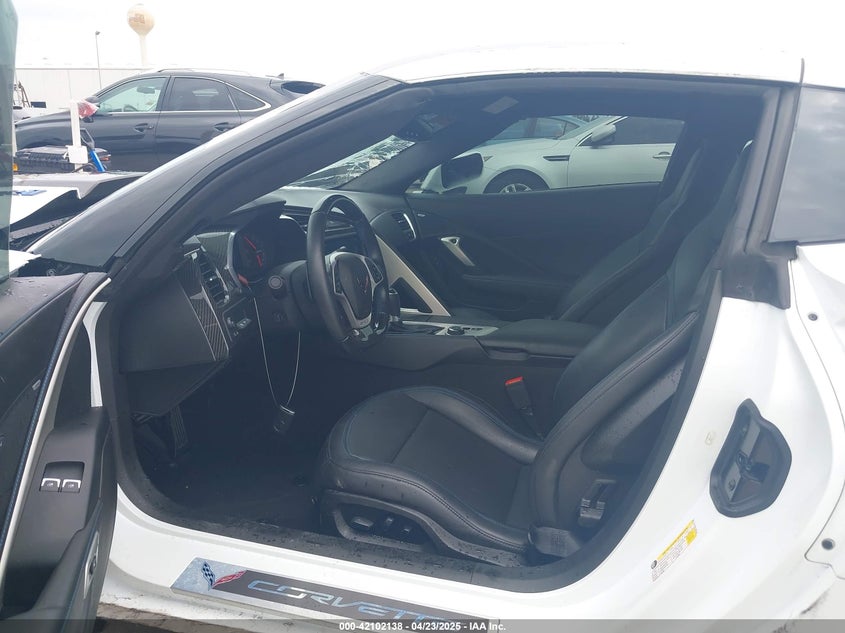 2019 Chevrolet Corvette VIN 1G1Y52D97K5801838 COPART salvage auction — Rollover, Salvage (Texas), sold $66,250 on 2025-05-15 (photo 5)