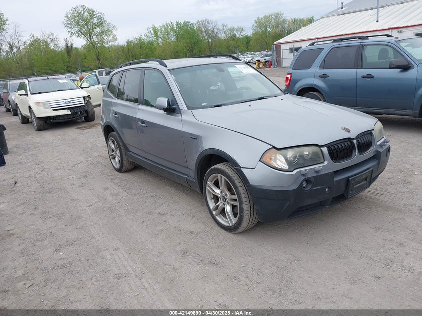 2004 BMW X3 VIN WBXPA73424WB25190 IAAI salvage auction — RIGHT FRONT, Salvage (Idaho), sold $475 on 2026-07-20 (photo 1)
