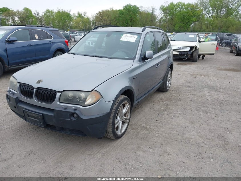 2004 BMW X3 VIN WBXPA73424WB25190 IAAI salvage auction — RIGHT FRONT, Salvage (Idaho), sold $475 on 2026-07-20 (photo 2)