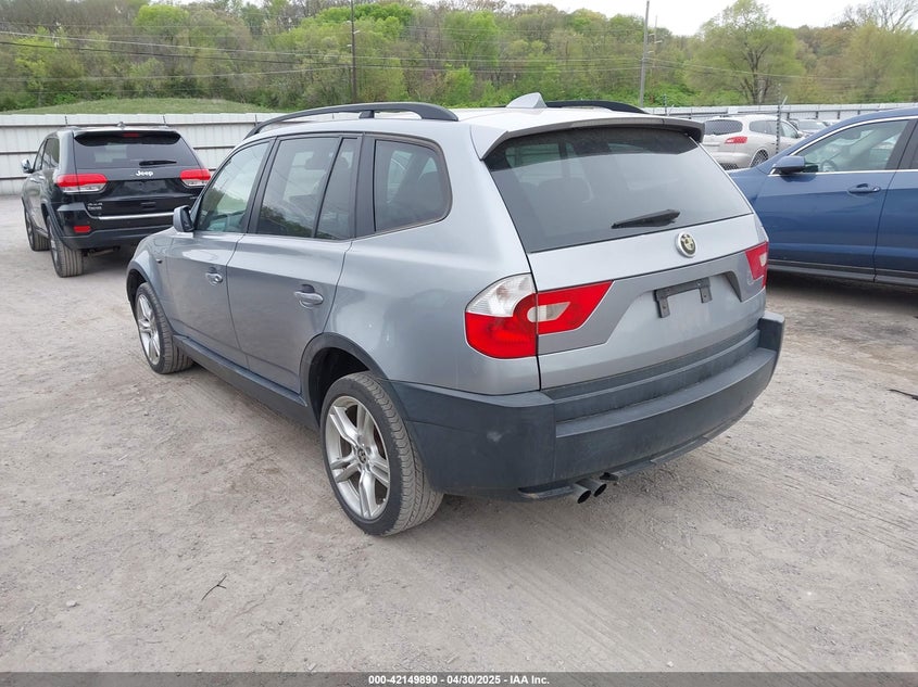 2004 BMW X3 VIN WBXPA73424WB25190 IAAI salvage auction — RIGHT FRONT, Salvage (Idaho), sold $475 on 2026-07-20 (photo 3)