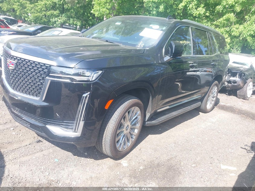 2023 Cadillac Escalade VIN 1GYS3BKL4PR472947 IAAI salvage auction — THEFT, Clear (Georgia), sold $40,250 on 2026-08-19 (photo 2)