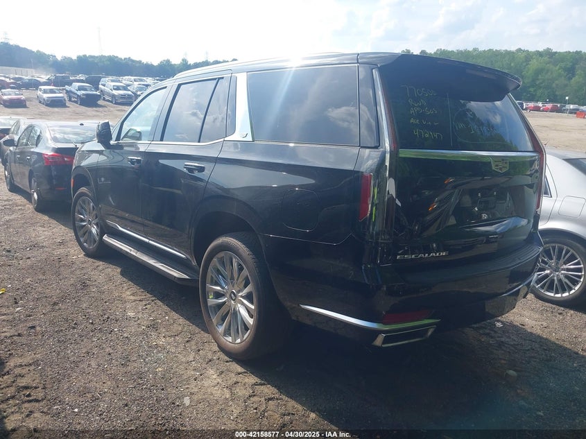 2023 Cadillac Escalade VIN 1GYS3BKL4PR472947 IAAI salvage auction — THEFT, Clear (Georgia), sold $40,250 on 2026-08-19 (photo 3)