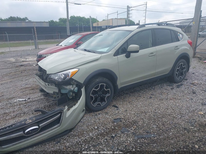 2013 Subaru Xv crosstrek VIN JF2GPACC9D2827562 IAAI salvage auction — FRONT END, Salvage Title, sold $550 on 2026-07-20 (photo 2)