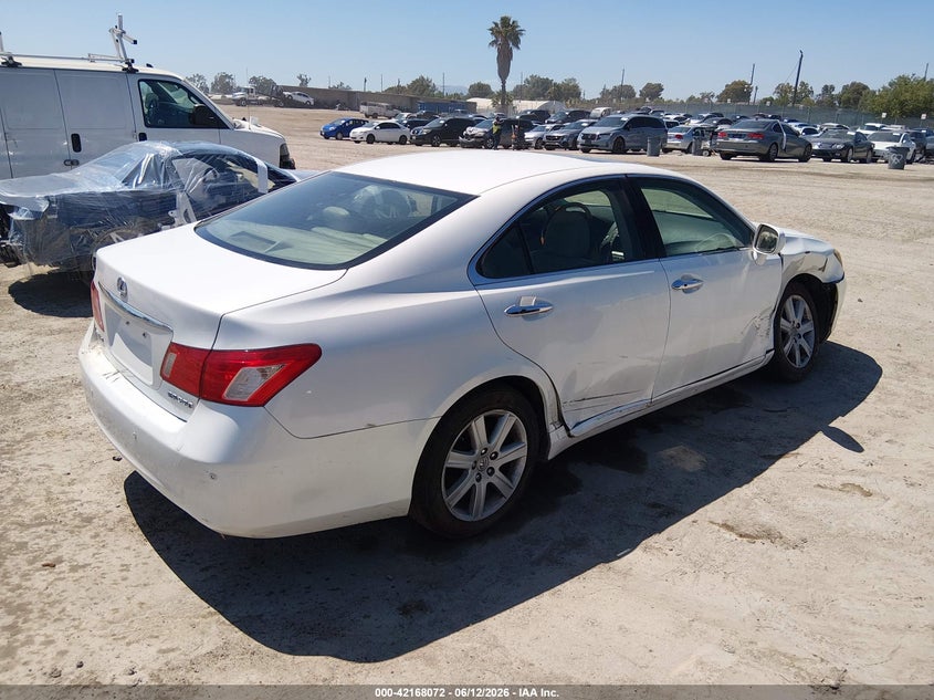 2007 Lexus Es 350 VIN JTHBJ46G172051201 IAAI salvage auction — RIGHT SIDE, Salvage (California), sold $350 on 2026-07-29 (photo 4)