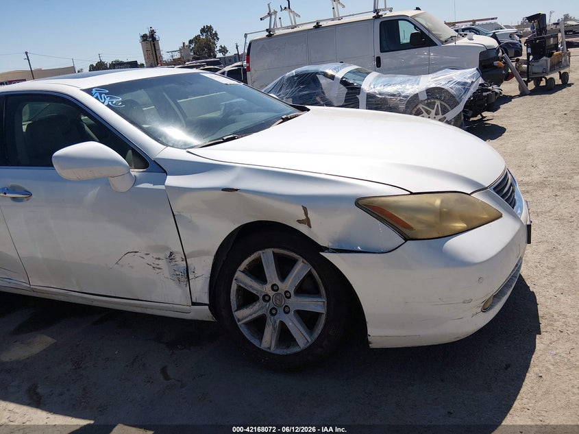 2007 Lexus Es 350 VIN JTHBJ46G172051201 IAAI salvage auction — RIGHT SIDE, Salvage (California), sold $350 on 2026-07-29 (photo 6)