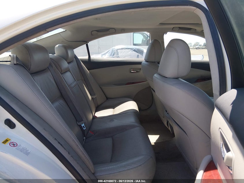 2007 Lexus Es 350 VIN JTHBJ46G172051201 IAAI salvage auction — RIGHT SIDE, Salvage (California), sold $350 on 2026-07-29 (photo 8)