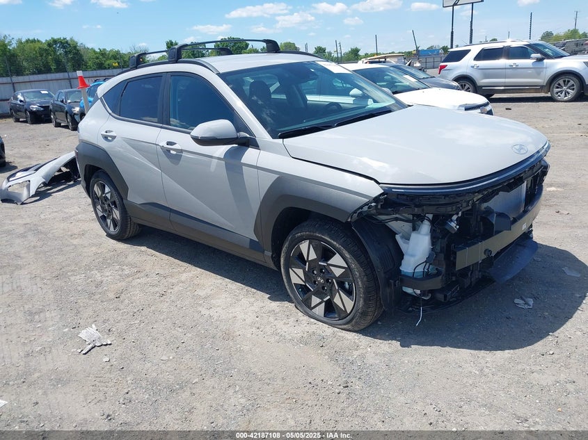 2025 Hyundai Kona VIN KM8HB3AB7SU262832 IAAI salvage auction — FRONT END, Salvage Title, sold $7,200 on 2026-07-15 (photo 1)