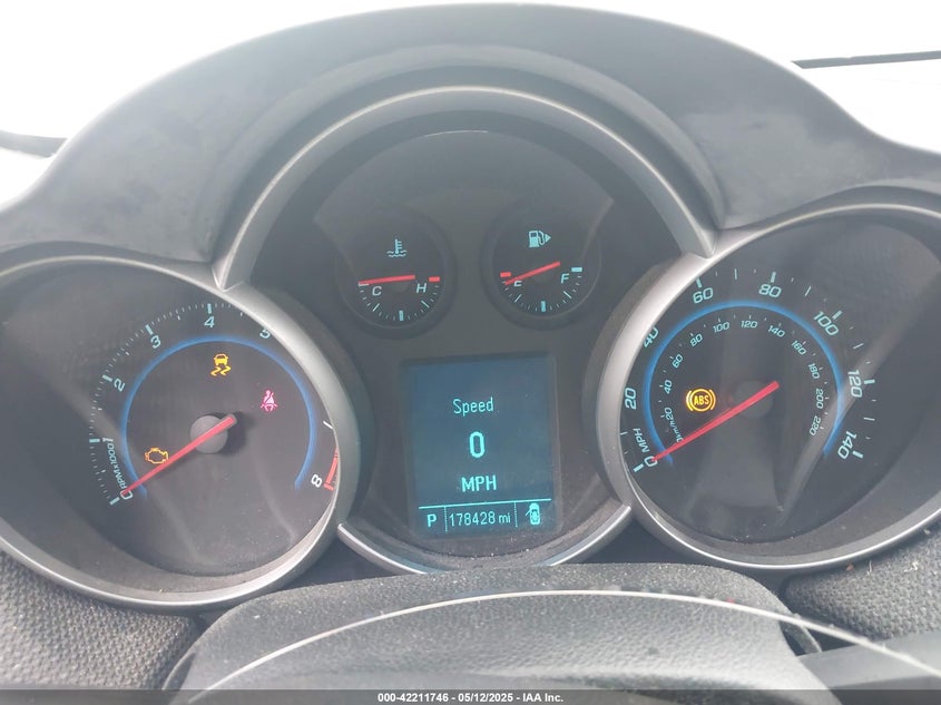 2012 Chevrolet Cruze VIN 1G1PG5SC1C7230200 COPART salvage auction — Normal Wear & Tear, Clear (North Carolina), sold $650 on 2025-05-26 (photo 7)