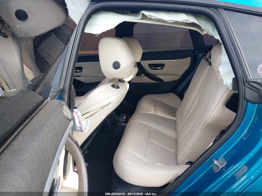 2018 BMW 440i gran coupe VIN WBA4J5C56JBF07381 IAAI salvage auction — SIDE, Salvage Title, sold $6,700 on 2026-08-02 (photo 8)