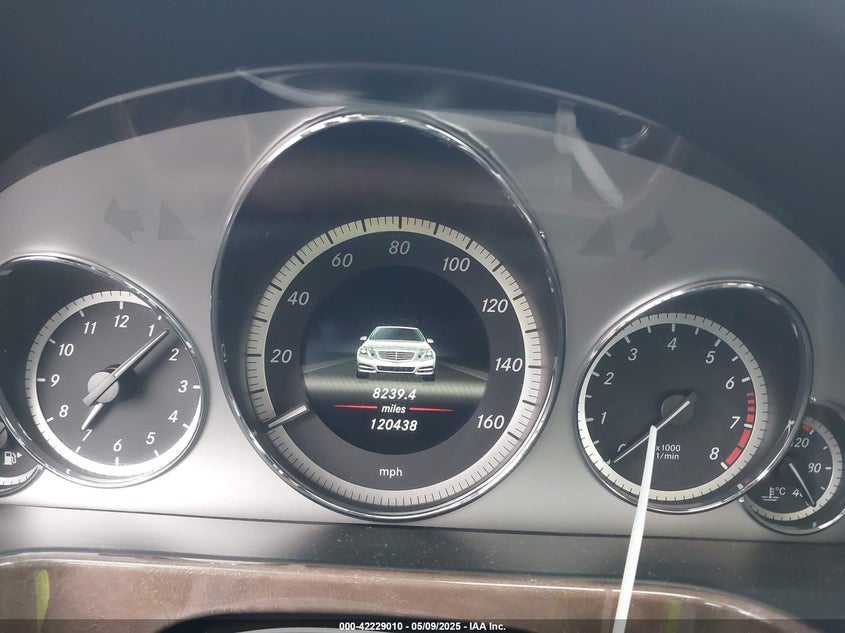 2013 Mercedes-Benz E-Class VIN WDDHF5KB9DA709562 COPART salvage auction — Front End, Salvage (California), sold $2,100 on 2025-06-05 (photo 7)