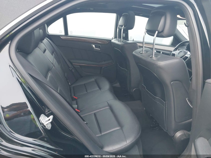 2013 Mercedes-Benz E-Class VIN WDDHF5KB9DA709562 COPART salvage auction — Front End, Salvage (California), sold $2,100 on 2025-06-05 (photo 8)